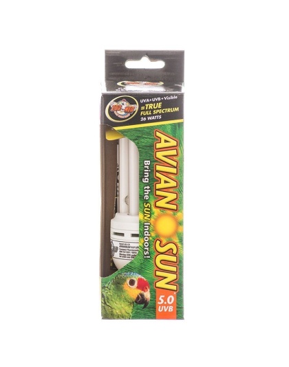 Zoo Med Avian AvianSun 5.0 UVB Compact Flourescent Bulb - 26 Watts