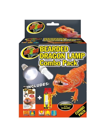 Zoo Med Bearded Dragon Lamp Combo Pack - Bearded Dragon Lamp Combo Pack