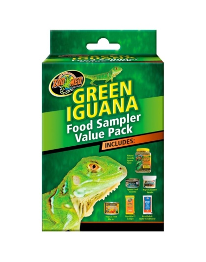 Zoo Med Green Iguana Foods Sampler Value Pack - 1 count