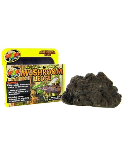 Zoo Med Naturalistic Terrarium Mushroom Ledge - Small (7" Long x 4.5" Wide)