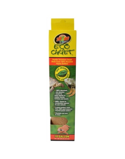 Zoo Med Eco Carpet Reptile Carpet - Tan - 10 Gallon (10" x 20")