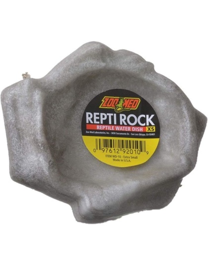 Zoo Med Repti Rock - Reptile Water Dish - X-Small (4.5" Long x 4" Wide)